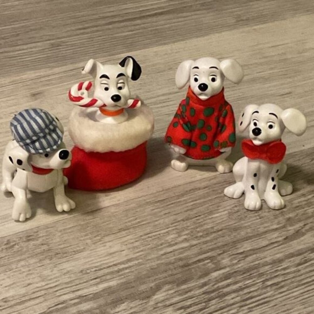 4 Disney 101 102 Dalmatians McDonalds Happy Meal Fast Food Collectible Toys